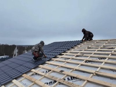 Утепление крыши, монтаж кровли в Дмитрове